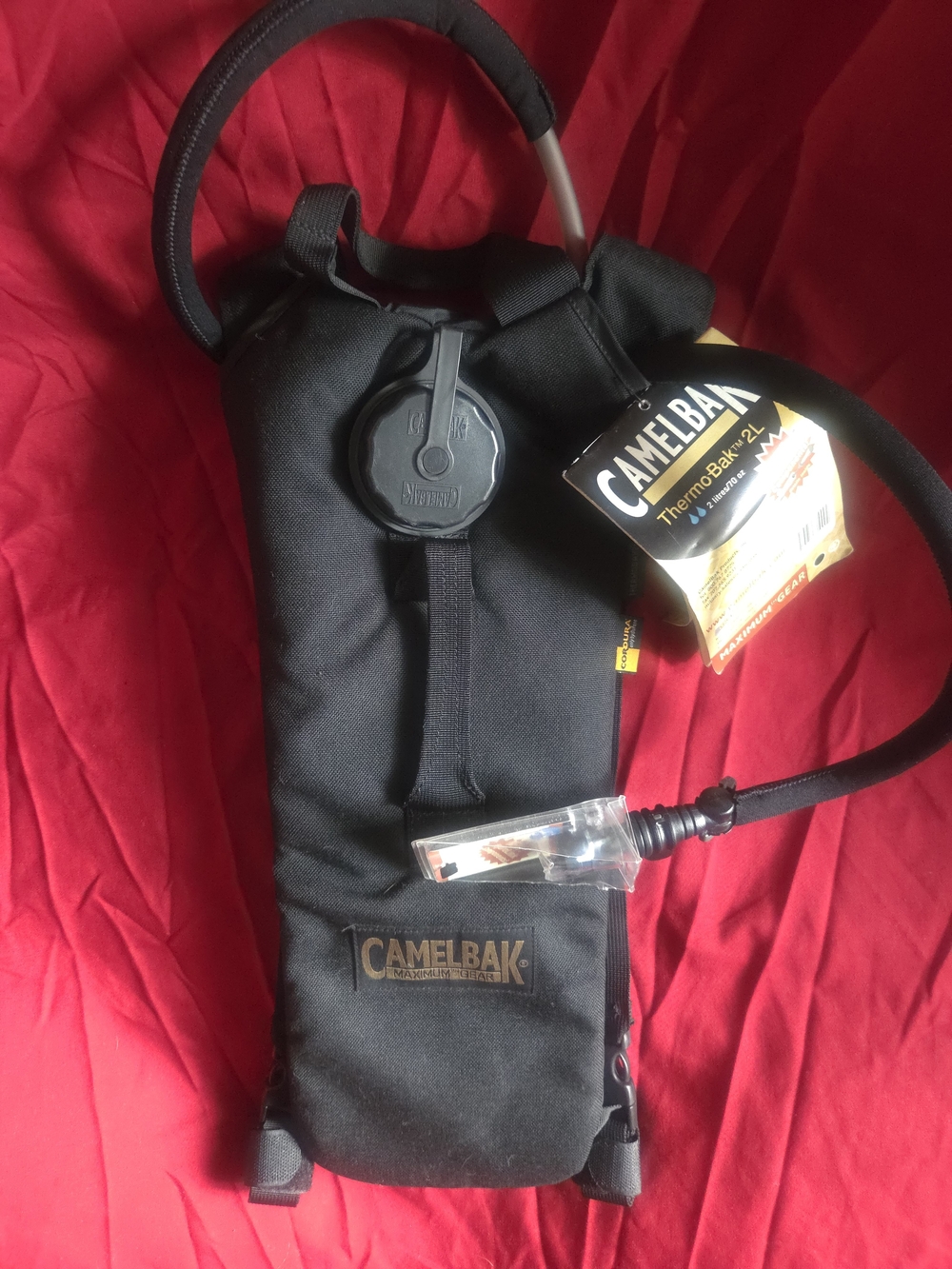 CamelBak LongNeck Reservoir- Black Hydration Bladder (PLUS 1 EXTRA BLADDER)